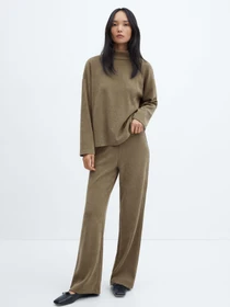 Штани MANGO Panna модель 57087741_95 Фото