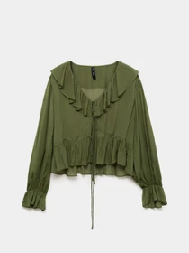 Сорочки MANGO FELIZ модель 87034073_37 Фото