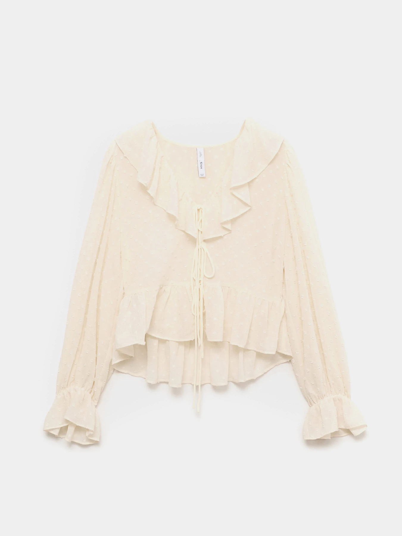Сорочки MANGO FELIZ модель 87034074_5 Фото