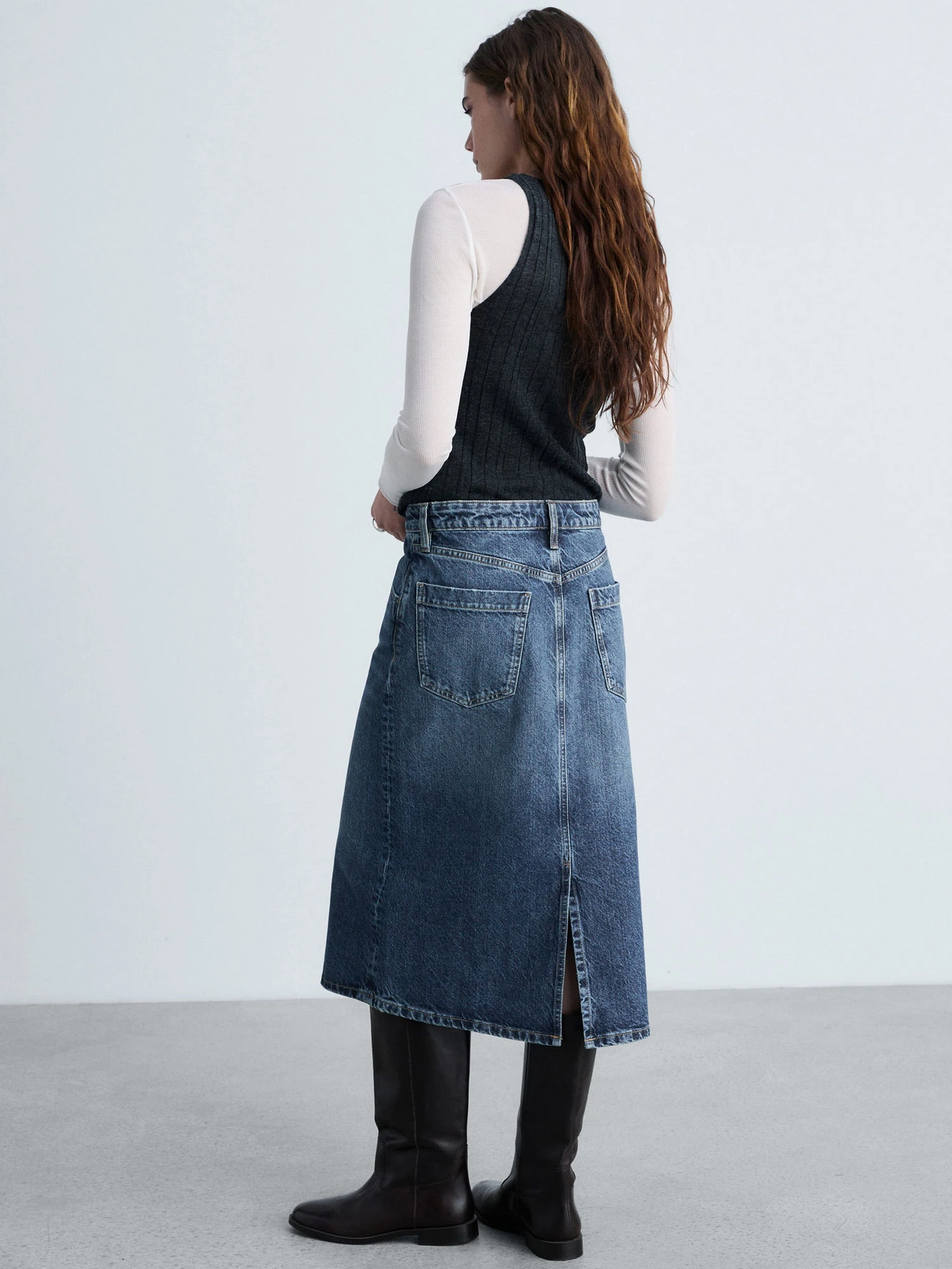Юбки MANGO модель 87040637_TO Фото