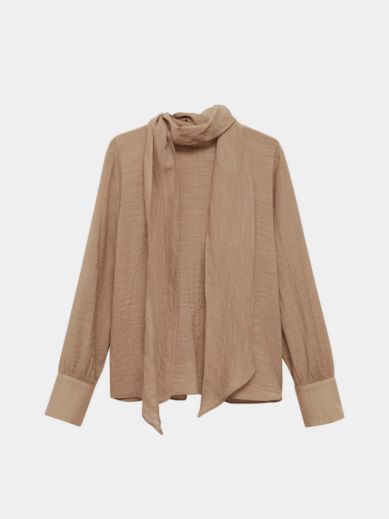 Рубашки MANGO BROWN модель 87025766_30 Фото