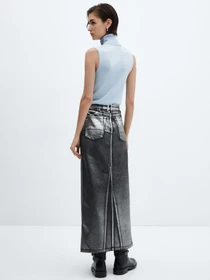 Юбки MANGO Shimmer модель 57049104_99 Фото