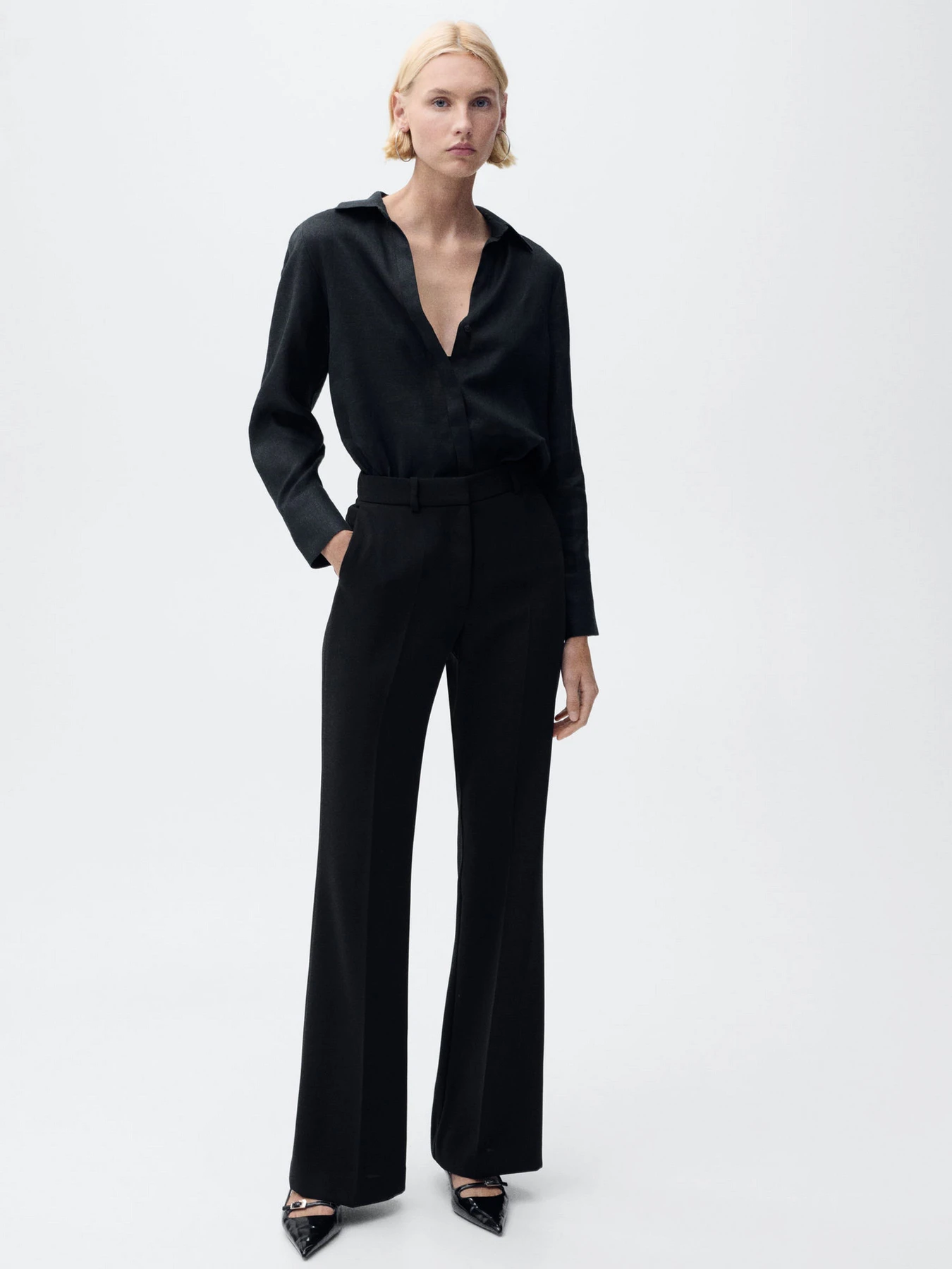 Сорочки MANGO SAMARA модель 87045735_99 Сорочки MANGO SAMARA модель 87045735_99 Фото