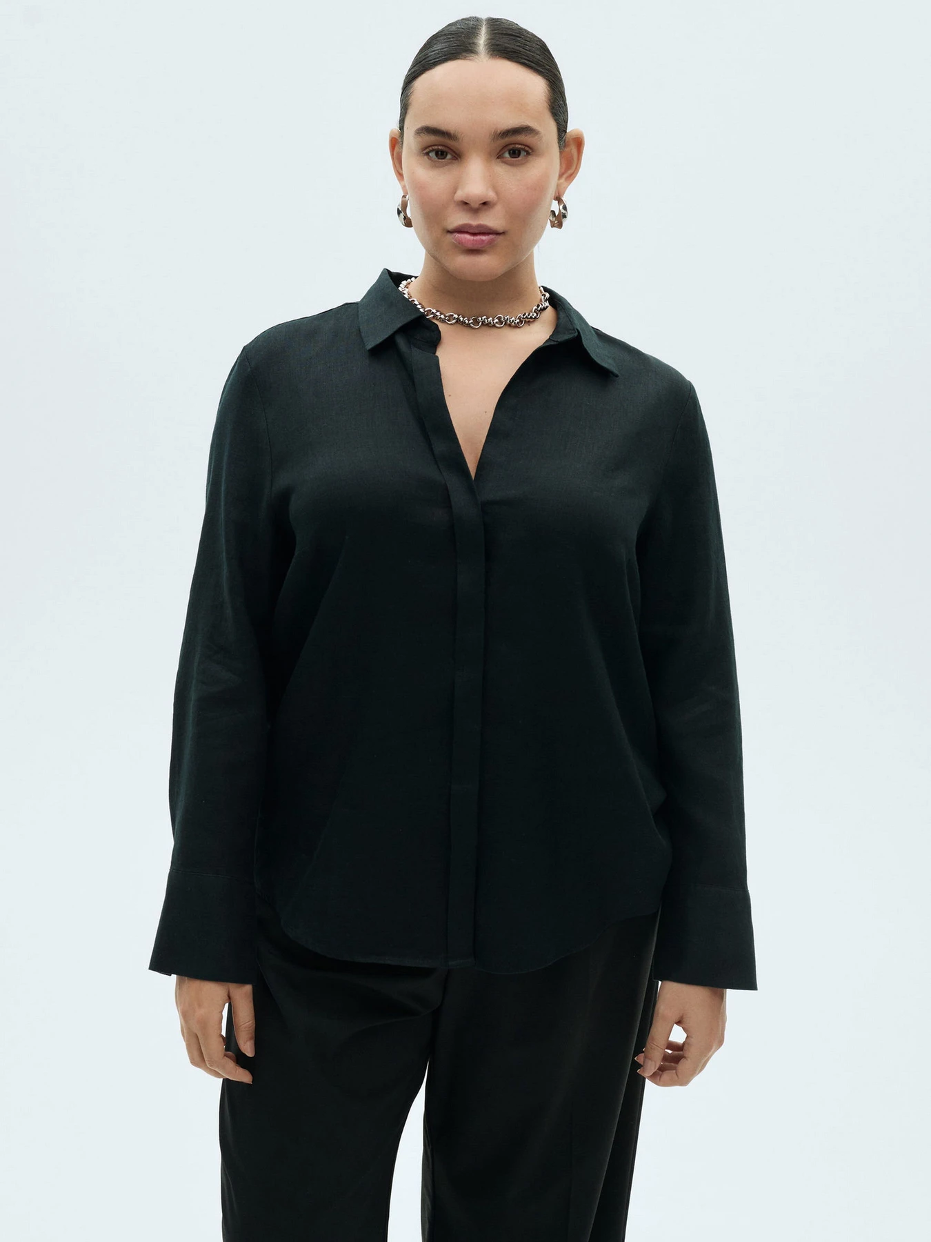 Сорочки MANGO SAMARA модель 87045735_99 Сорочки MANGO SAMARA модель 87045735_99 Фото