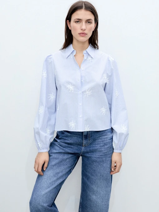 Рубашки MANGO PALOMA модель 87055741_50 Фото