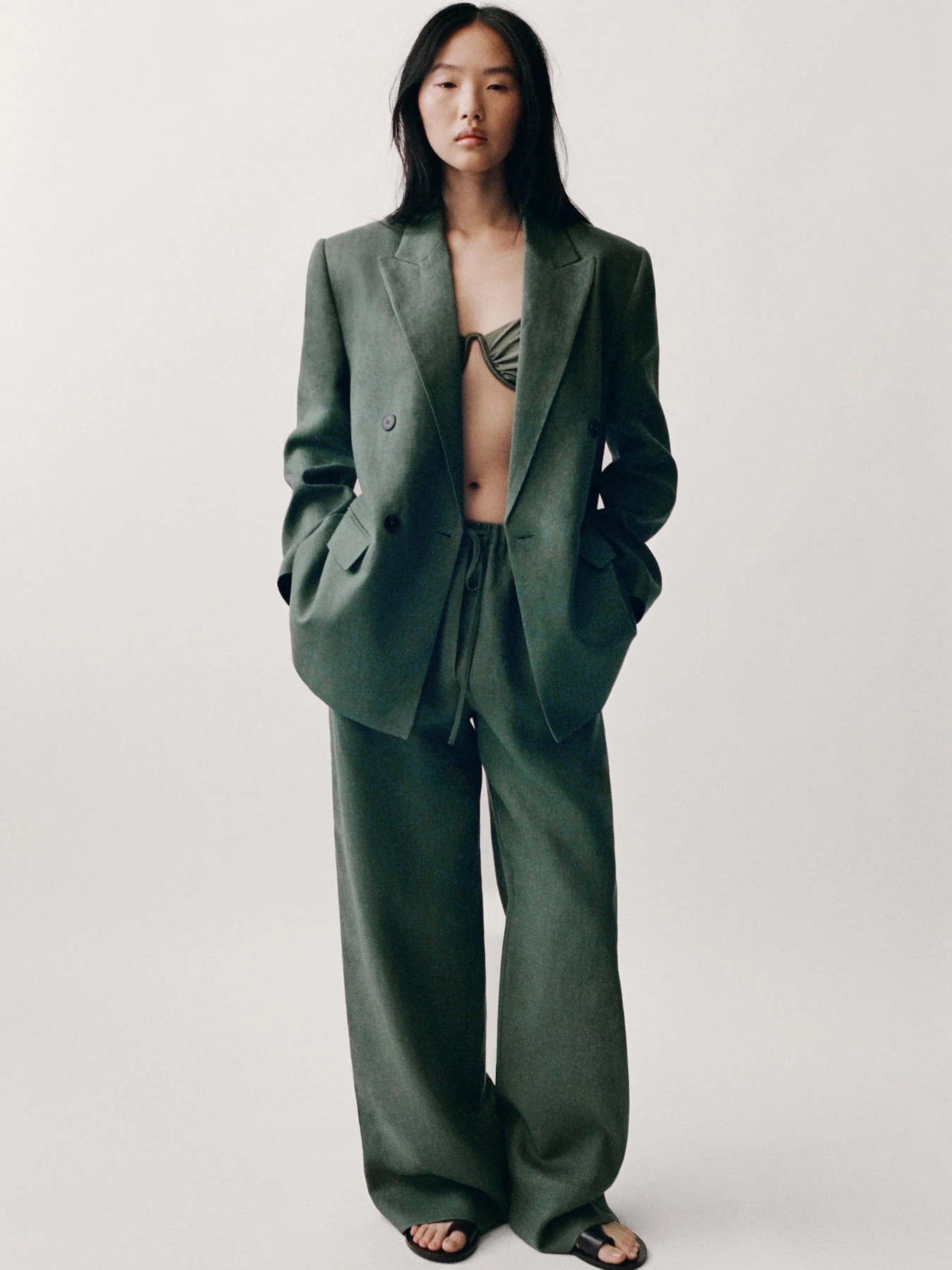 Брюки MANGO модель 87036712_48 Фото