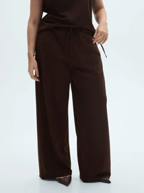 Штани MANGO модель 87075755_32 Фото