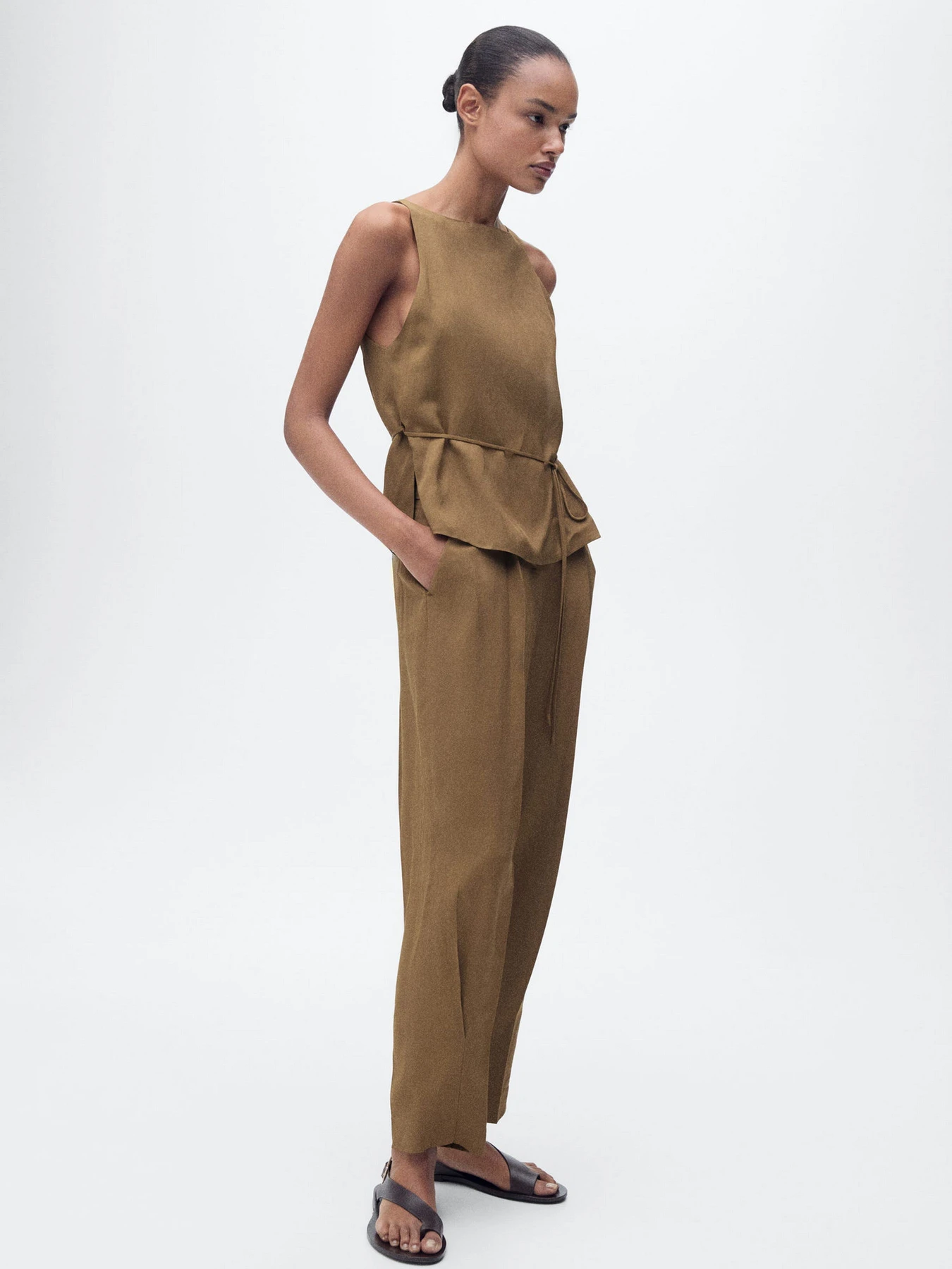 Брюки MANGO модель 87047687_43 Фото