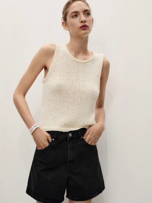 Шорты MANGO ZOE модель 87090611_TN Фото