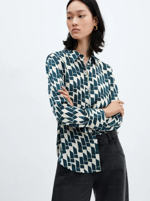Рубашки MANGO IDEALE модель 67010445_57 Фото