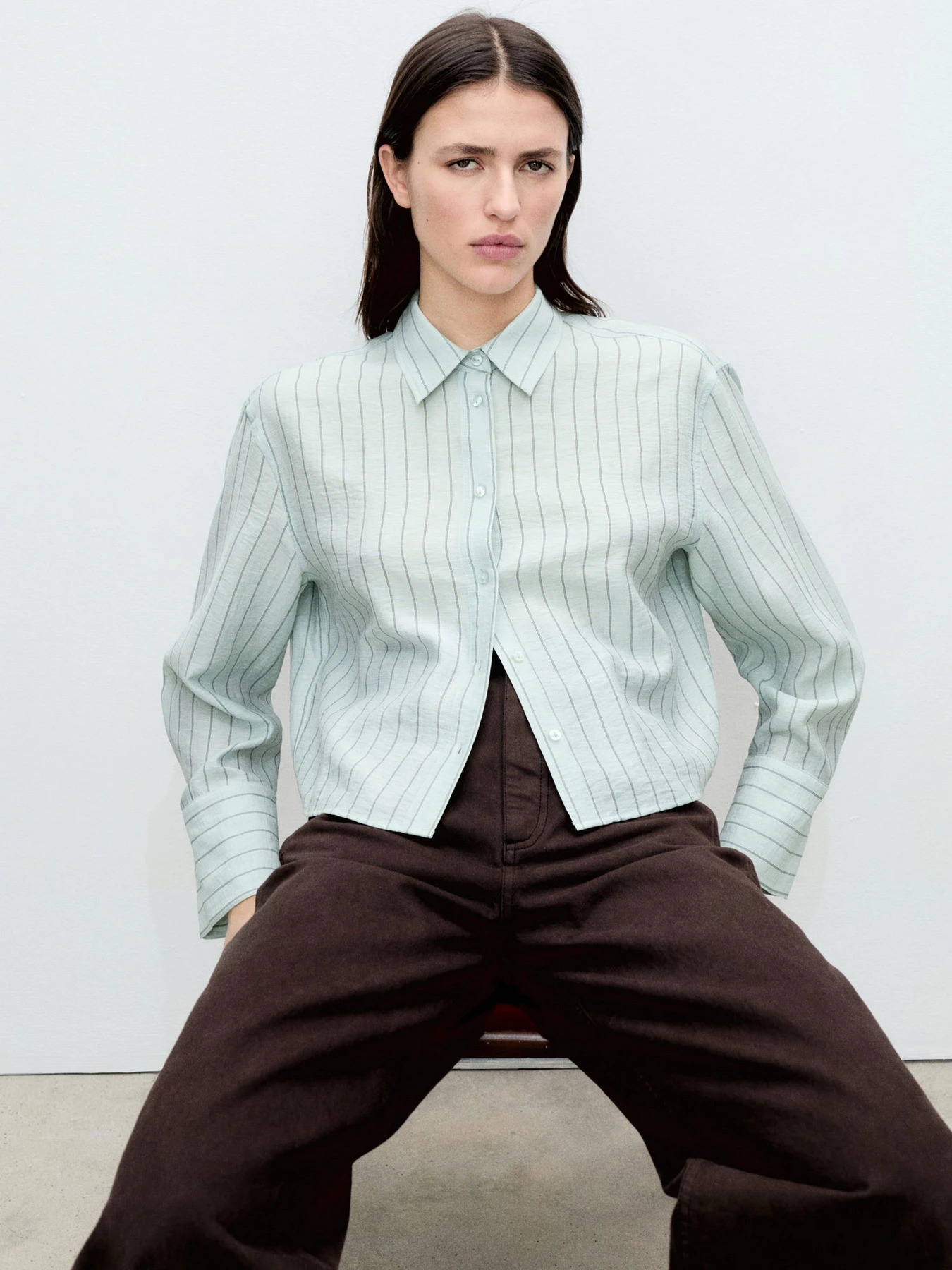 Сорочки MANGO BADAL модель 87025750_43 Сорочки MANGO BADAL модель 87025750_43 Фото
