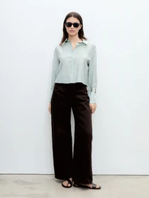 Сорочки MANGO BADAL модель 87025750_43 Фото