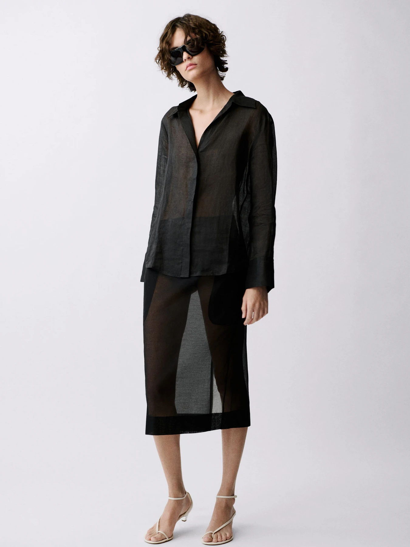 Сорочки MANGO CLARIETY модель 87037167_99 Фото