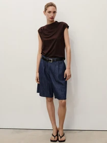 Шорти MANGO PAROS модель 87058642_TS Фото