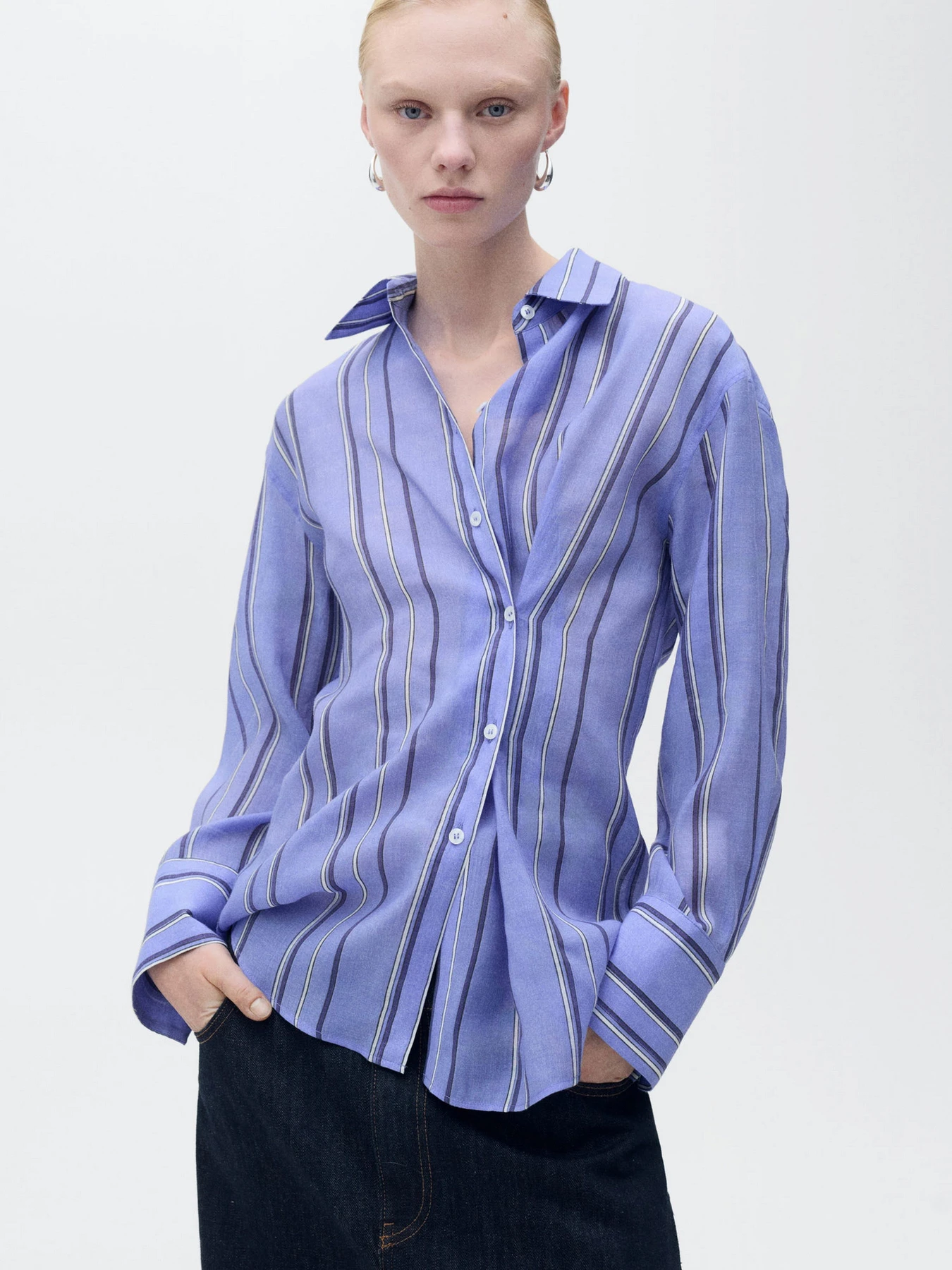Рубашки MANGO INMA модель 87037194_52 Рубашки MANGO INMA модель 87037194_52 Фото