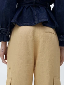 Брюки MANGO OLIVE модель 87059063_15 Фото