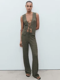 Брюки MANGO VERDI модель 87047187_37 Фото
