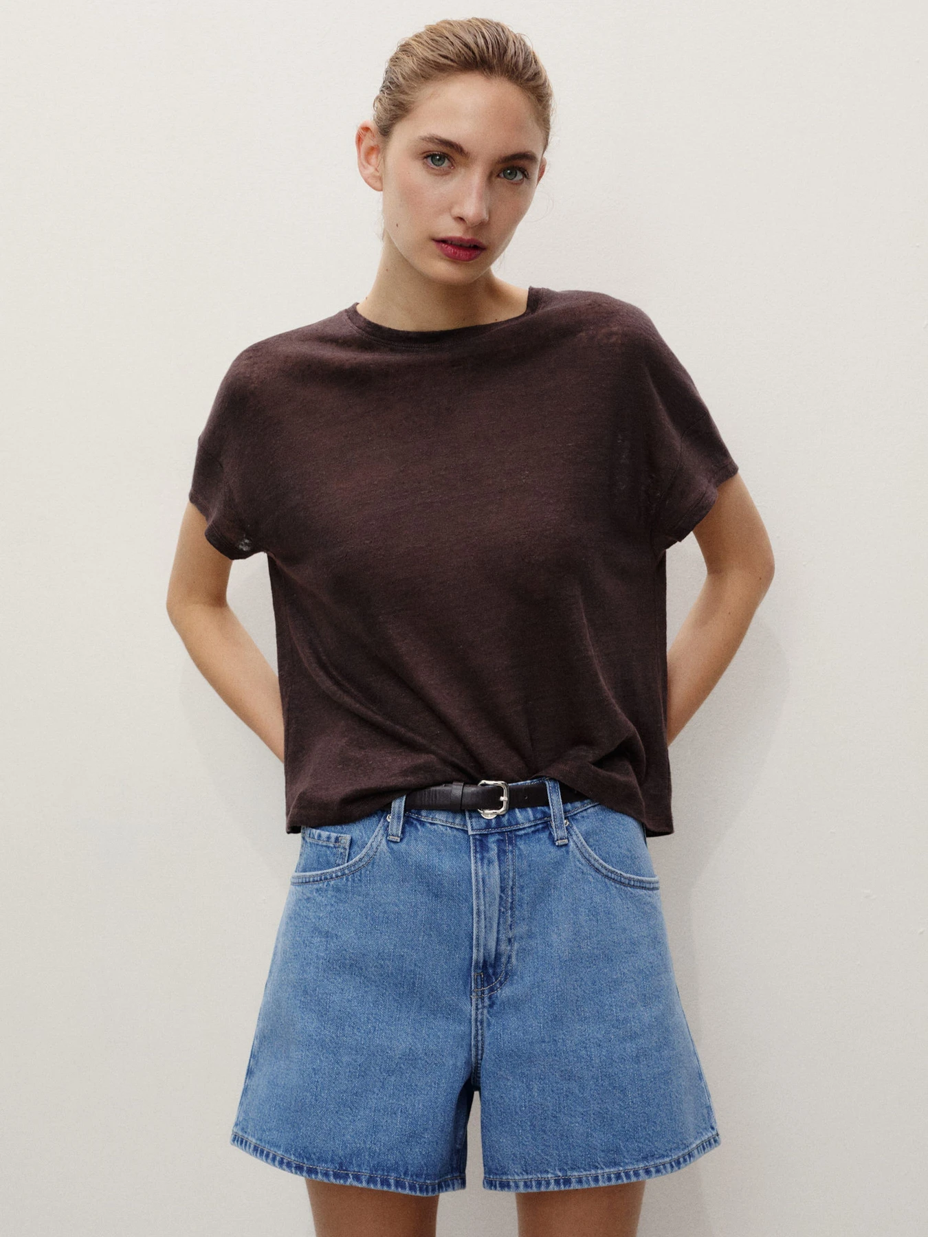 Шорти MANGO ZOEY модель 87037702_TM Шорти MANGO ZOEY модель 87037702_TM Фото
