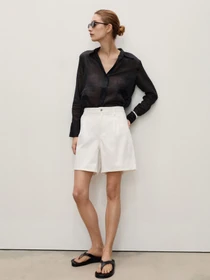 Шорты MANGO MARINA модель 87057706_2 Фото