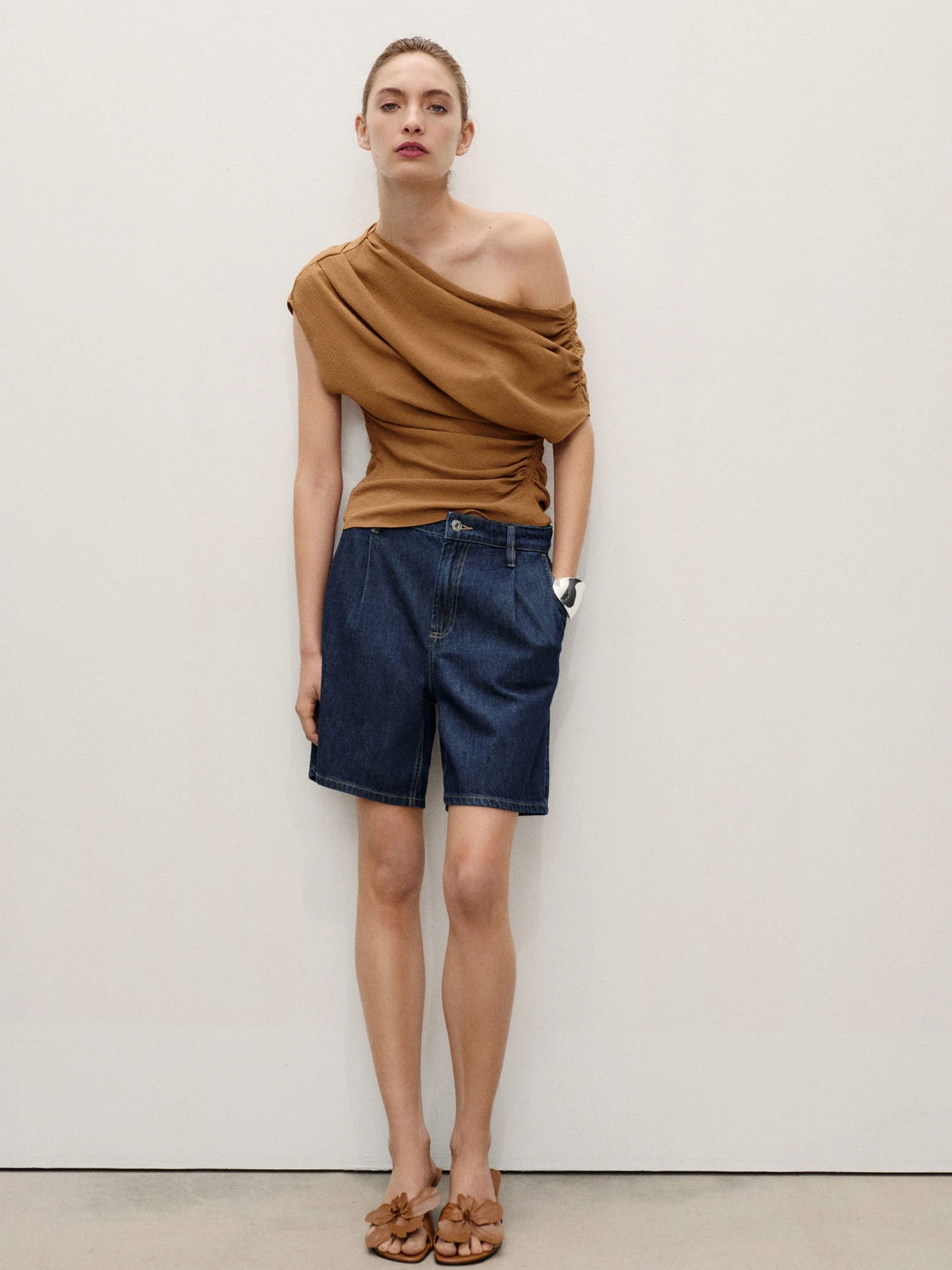 Шорты MANGO MARINA модель 87067705_TS Фото
