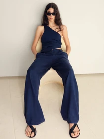 Штани MANGO CRETA модель 87038643_TO Фото