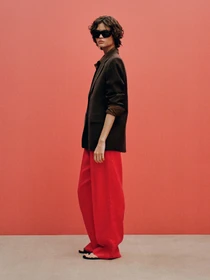 Штани MANGO модель 87047172_70 Фото