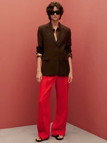Штани MANGO модель 87047172_70 Фото