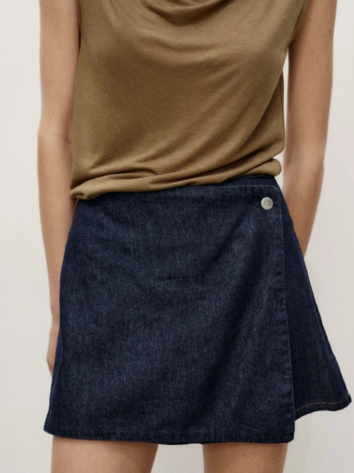 Спідниці MANGO SKORT модель 87007186_TS Фото