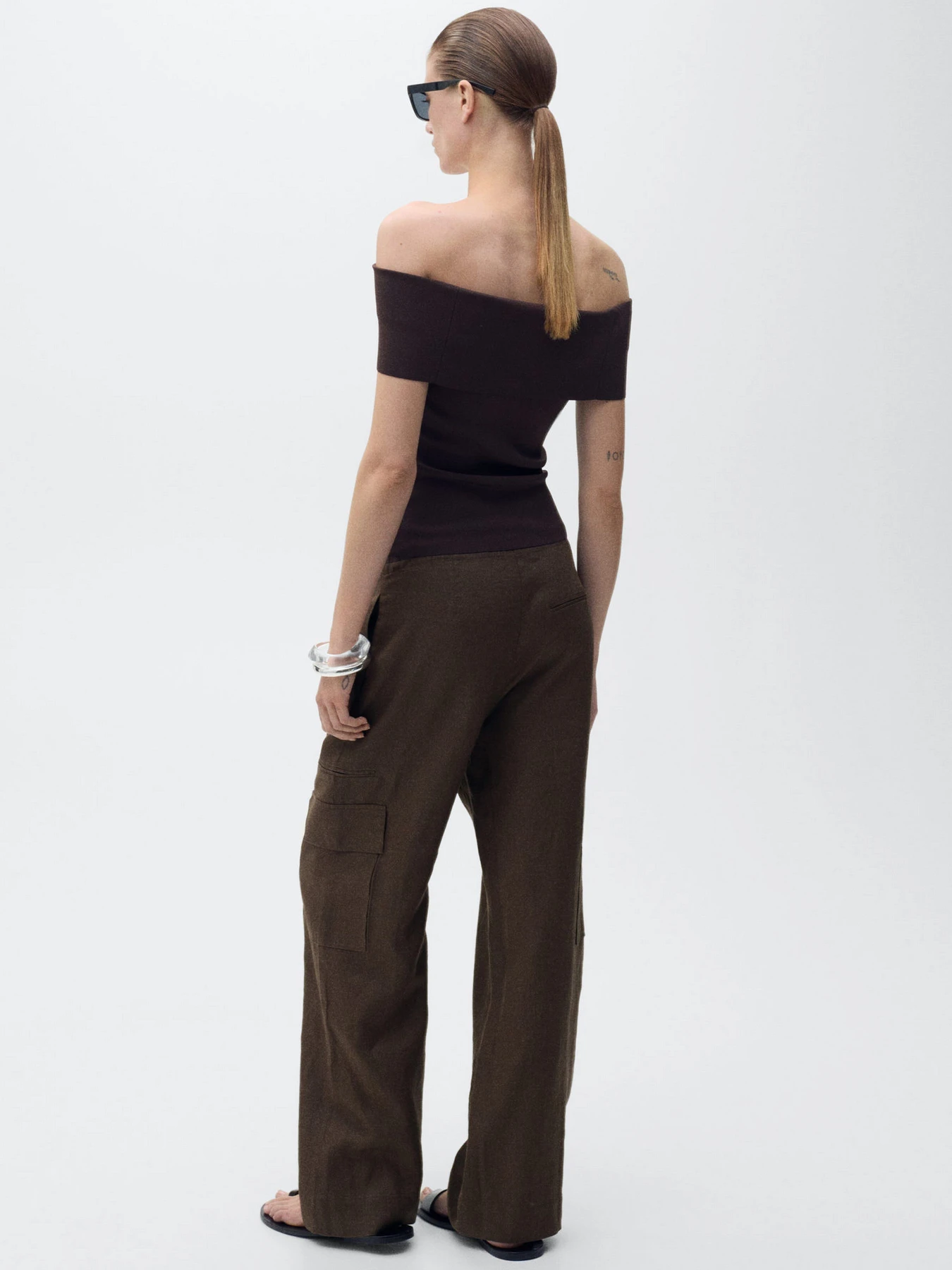Штани MANGO OLIVE модель 87059063_30 Штани MANGO OLIVE модель 87059063_30 Фото