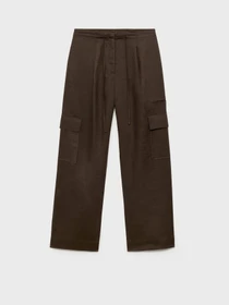 Штани MANGO OLIVE модель 87059063_30 Фото