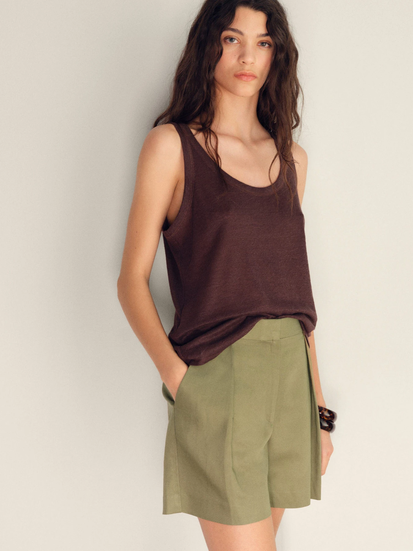 Шорти MANGO MAX модель 17971153_37 Шорти MANGO MAX модель 17971153_37 Фото