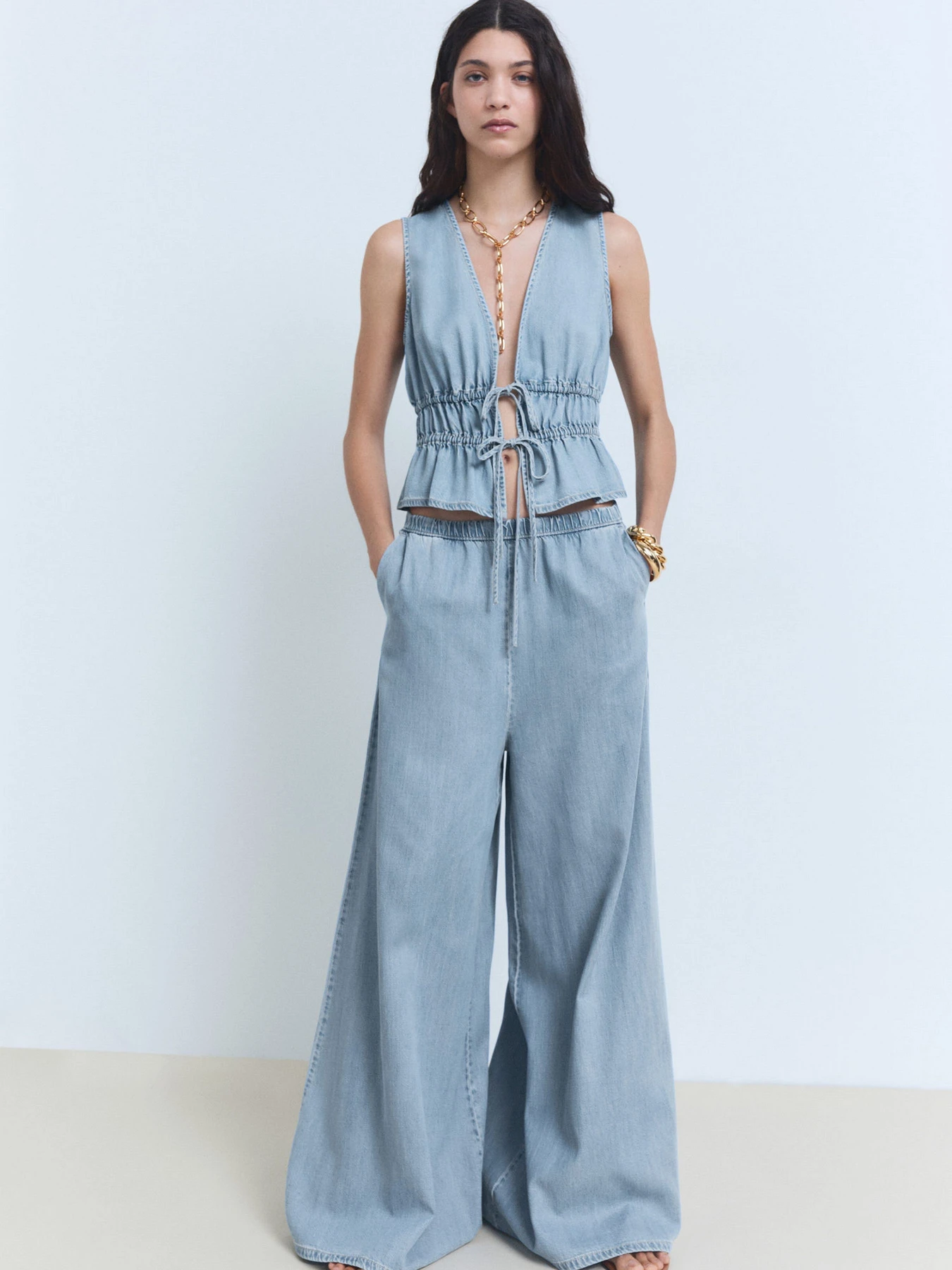 Штани MANGO SIROS модель 87038648_TC Штани MANGO SIROS модель 87038648_TC Фото