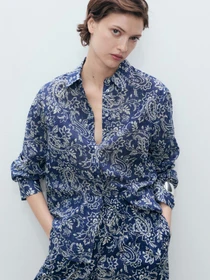 Сорочки MANGO NEMO модель 87038644_52 Фото