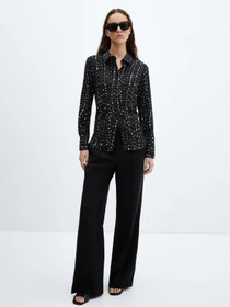 Сорочки MANGO BASIC модель 67020435_34 Фото