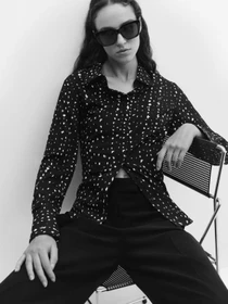 Сорочки MANGO BASIC модель 67020435_34 Фото