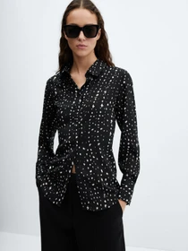Сорочки MANGO BASIC модель 67020435_34 Фото