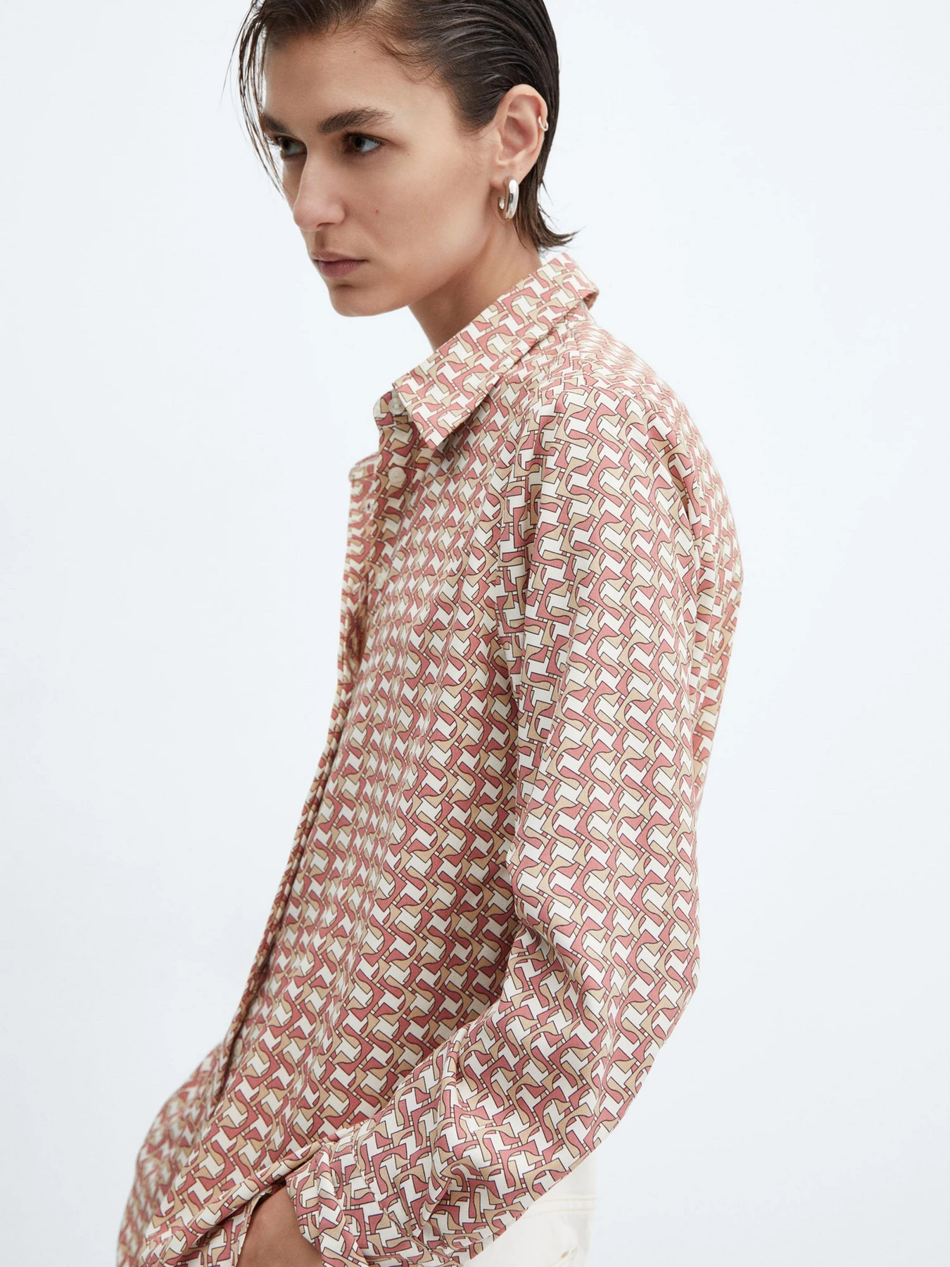 Рубашки MANGO BASIC модель 67020435_79 Фото