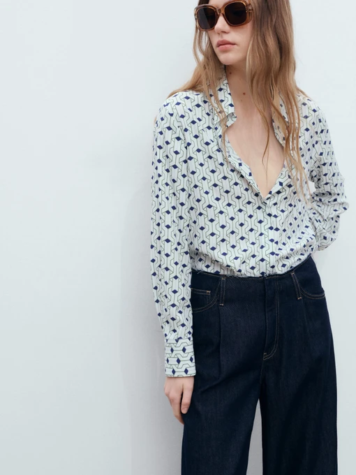 Сорочки MANGO BASIC модель 17051256_52 Фото