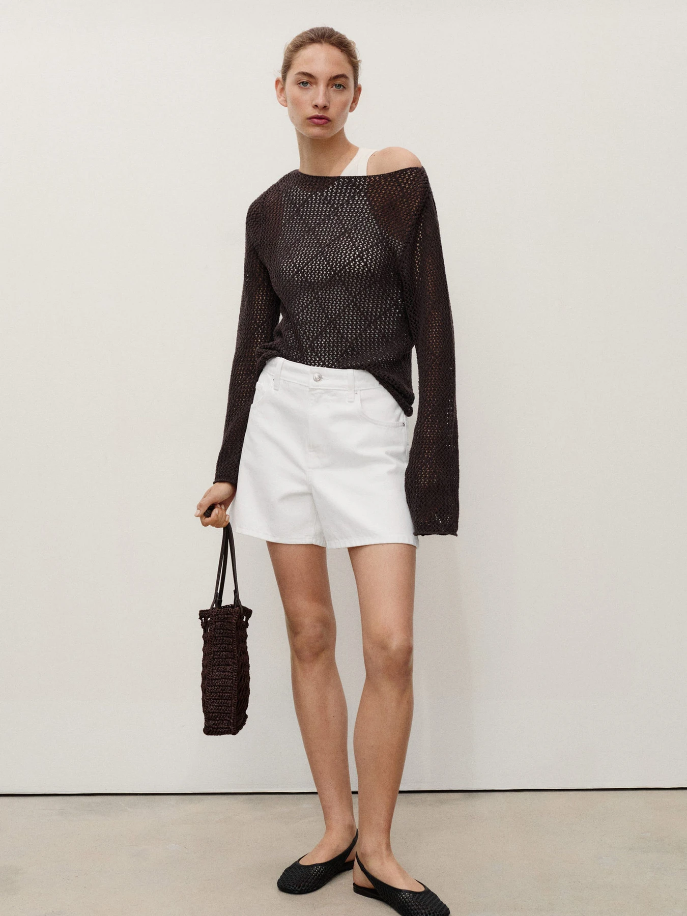 Шорты MANGO ZOEY модель 17061192_1 Шорты MANGO ZOEY модель 17061192_1 Фото
