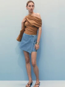Спідниці MANGO SKORT модель 17061257_TM Фото