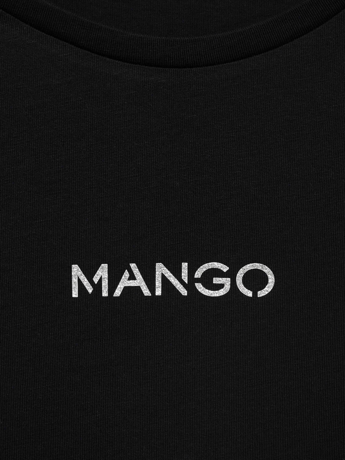 Футболки и поло MANGO MANGOLOG модель 17081238_99 Фото