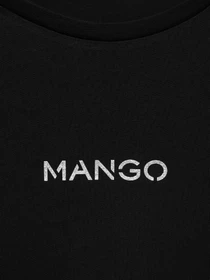 Футболки и поло MANGO MANGOLOG модель 17081238_99 Фото