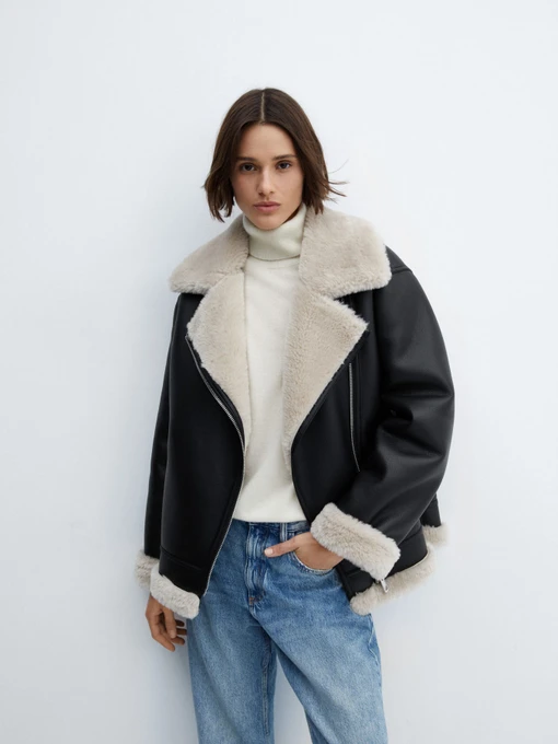 Куртки та дублянки MANGO Adri модель 67040444_99 Фото