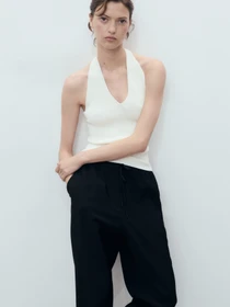 Штани MANGO FLUIDO модель 17091171_99 Фото