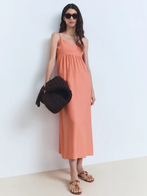 Жіноча Сукня міді MANGO GIRLY фото 2