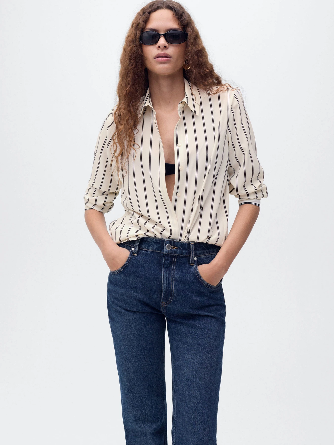 Рубашки MANGO BASIC модель 17054079_5 Фото
