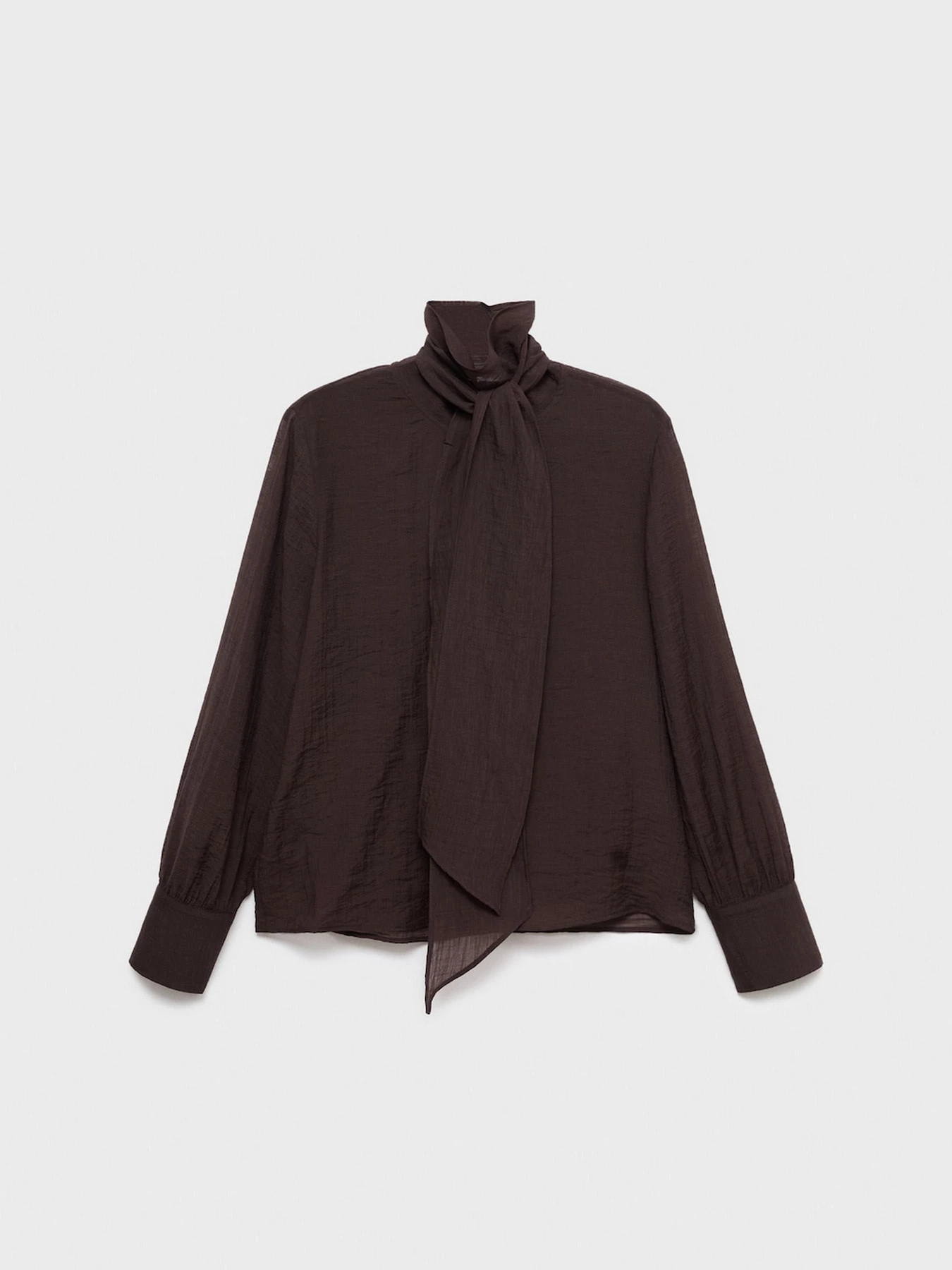 Рубашки MANGO BROWN модель 17044138_32 Рубашки MANGO BROWN модель 17044138_32 Фото