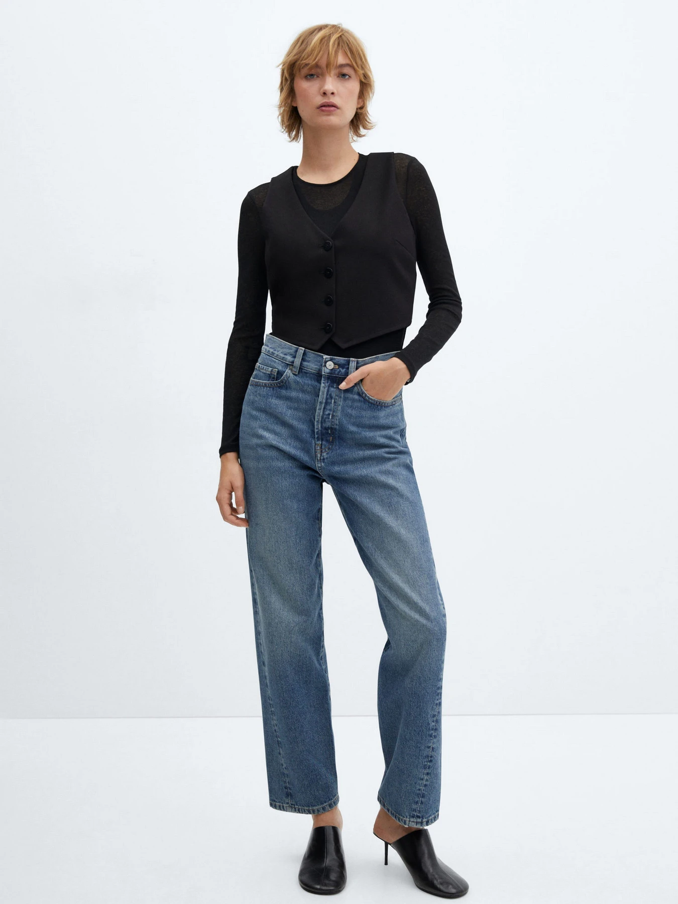 Джинси MANGO Nicola модель 67050450_DO Фото