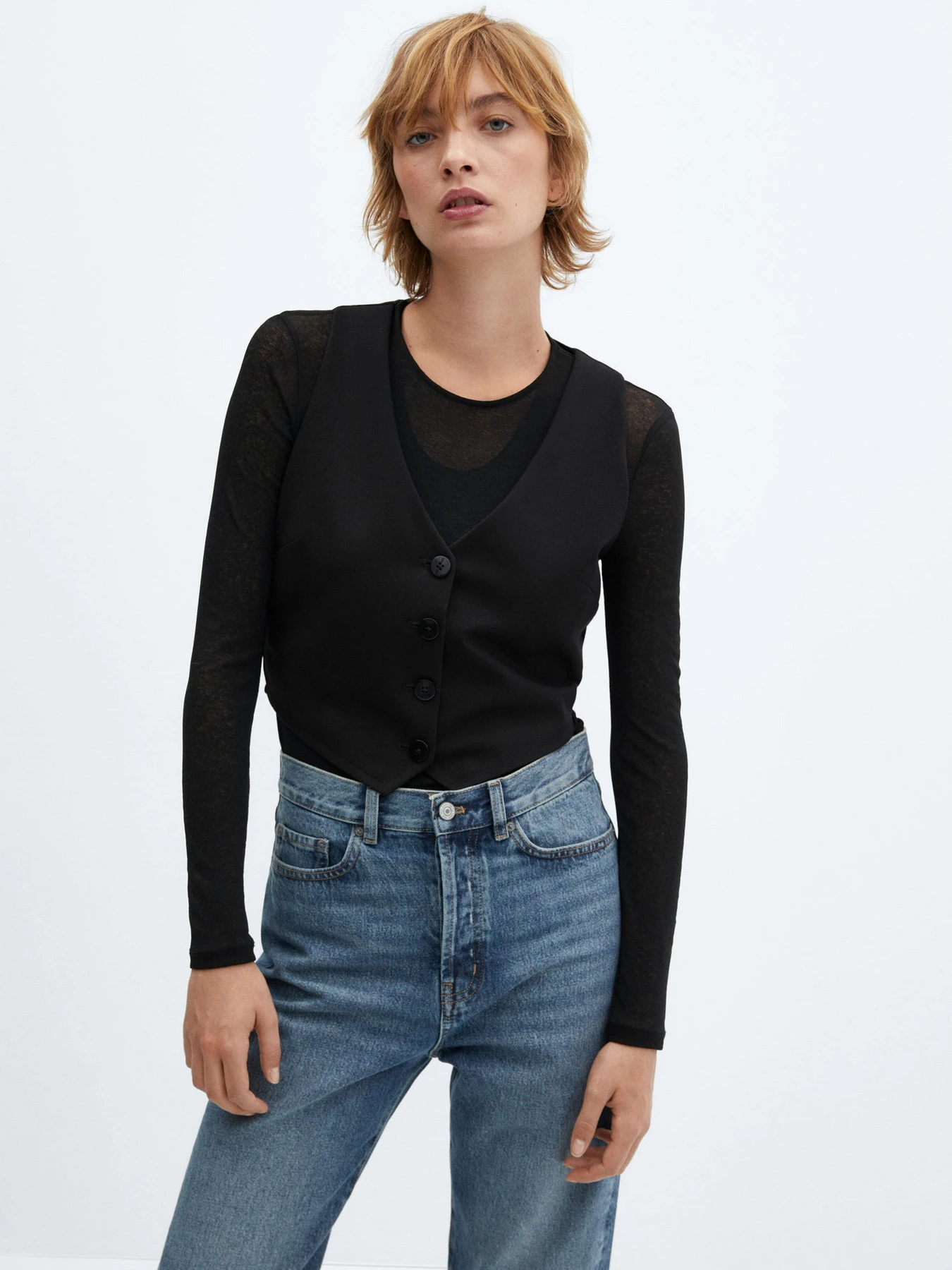 Джинси MANGO Nicola модель 67050450_DO Фото