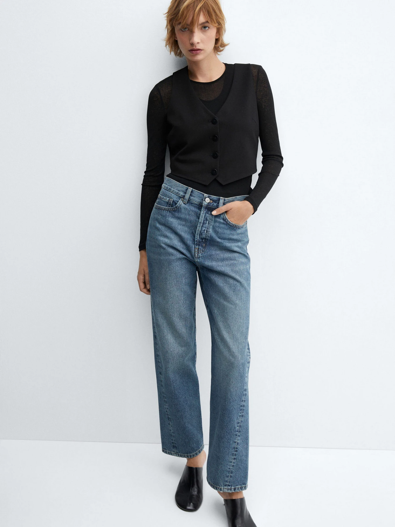 Джинси MANGO Nicola модель 67050450_DO Фото